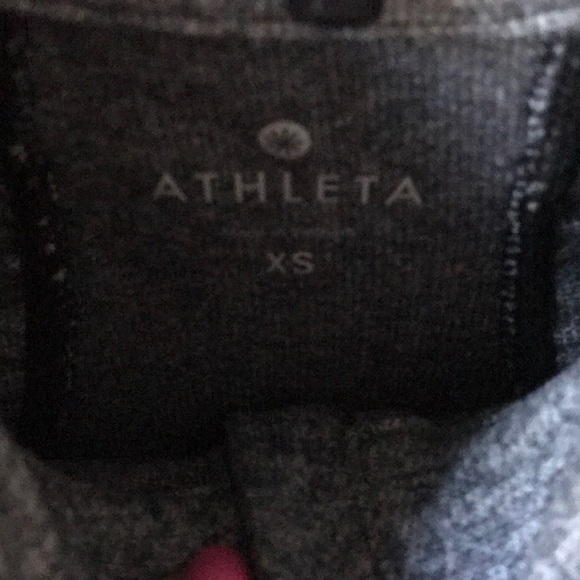 Athleta Gray olompali half zip pullover XS - Picture 4 of 6